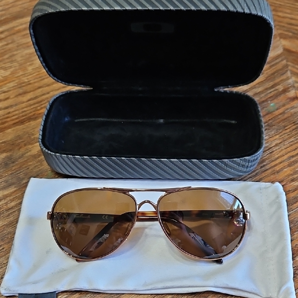 Oakley Feedback Gold/ Prizm Brown Aviator Sunglasses